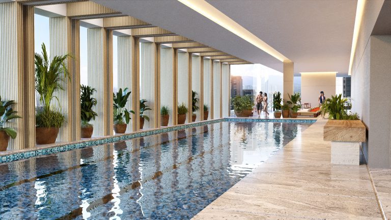 La alberca de Boehm en Bosque Real