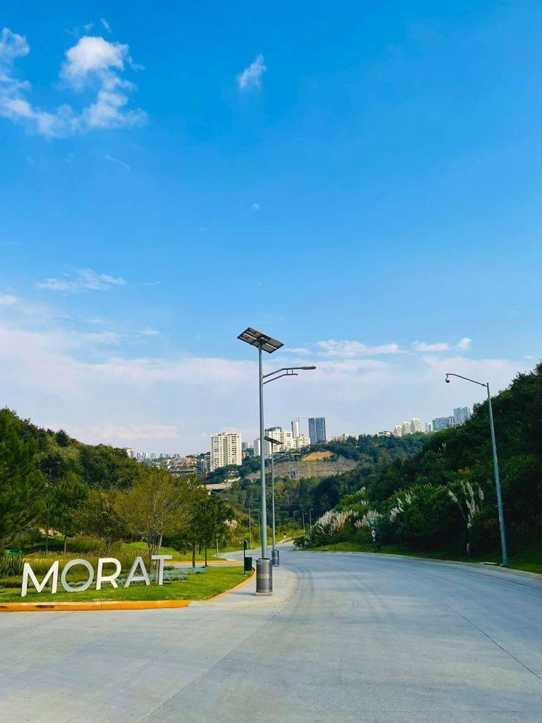 Vista de acceso de Torre Morat