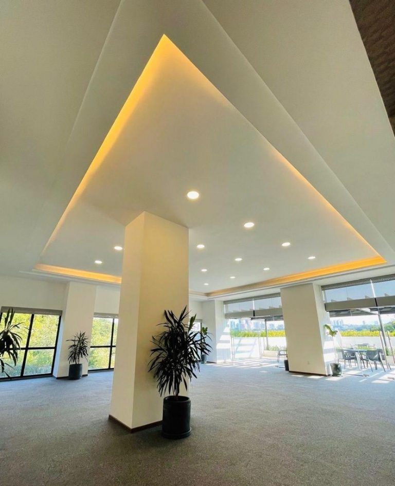 El salón de fiestas de Torre Morat en el residencial Bosque Real