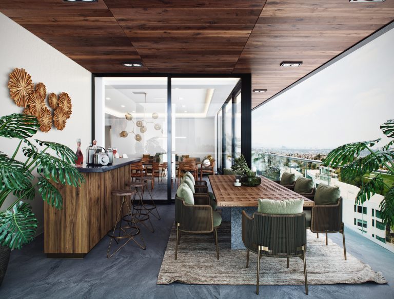 TERRAZA_DONE Roma en Bosque Real huixquilucan Departamentos