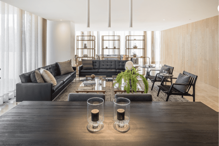 Un espacio familiar íntimo en los departamentos de Avivia, Bosque Real. Ideal para pasar tiempo en familia en tu nueva residencia en Huixquilucan