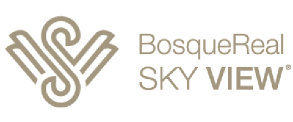 Logo franja Sky View Bosque Real