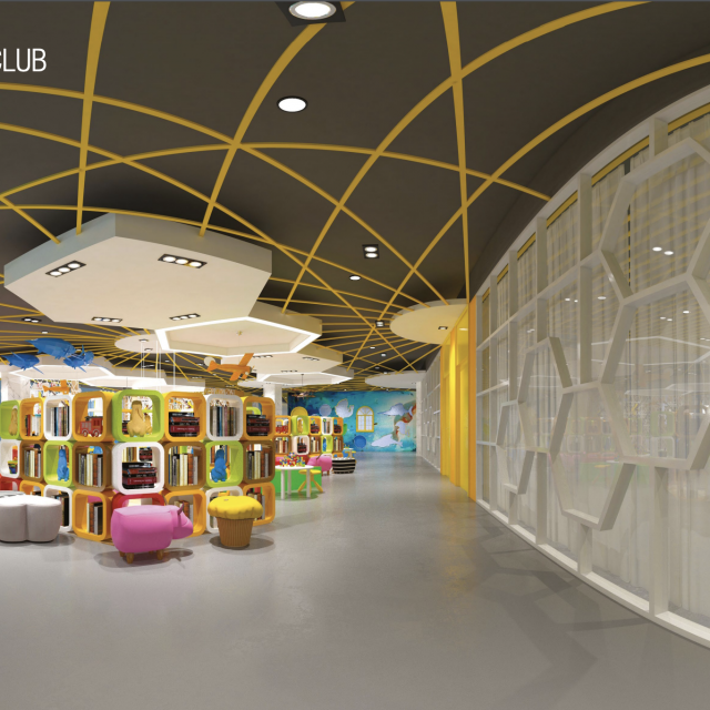 El Salón de Niños de Incanto en Bosque Real es un espacio seguro y divertido. Un gran atractivo para familias buscando comprar un departamento en Huixquilucan